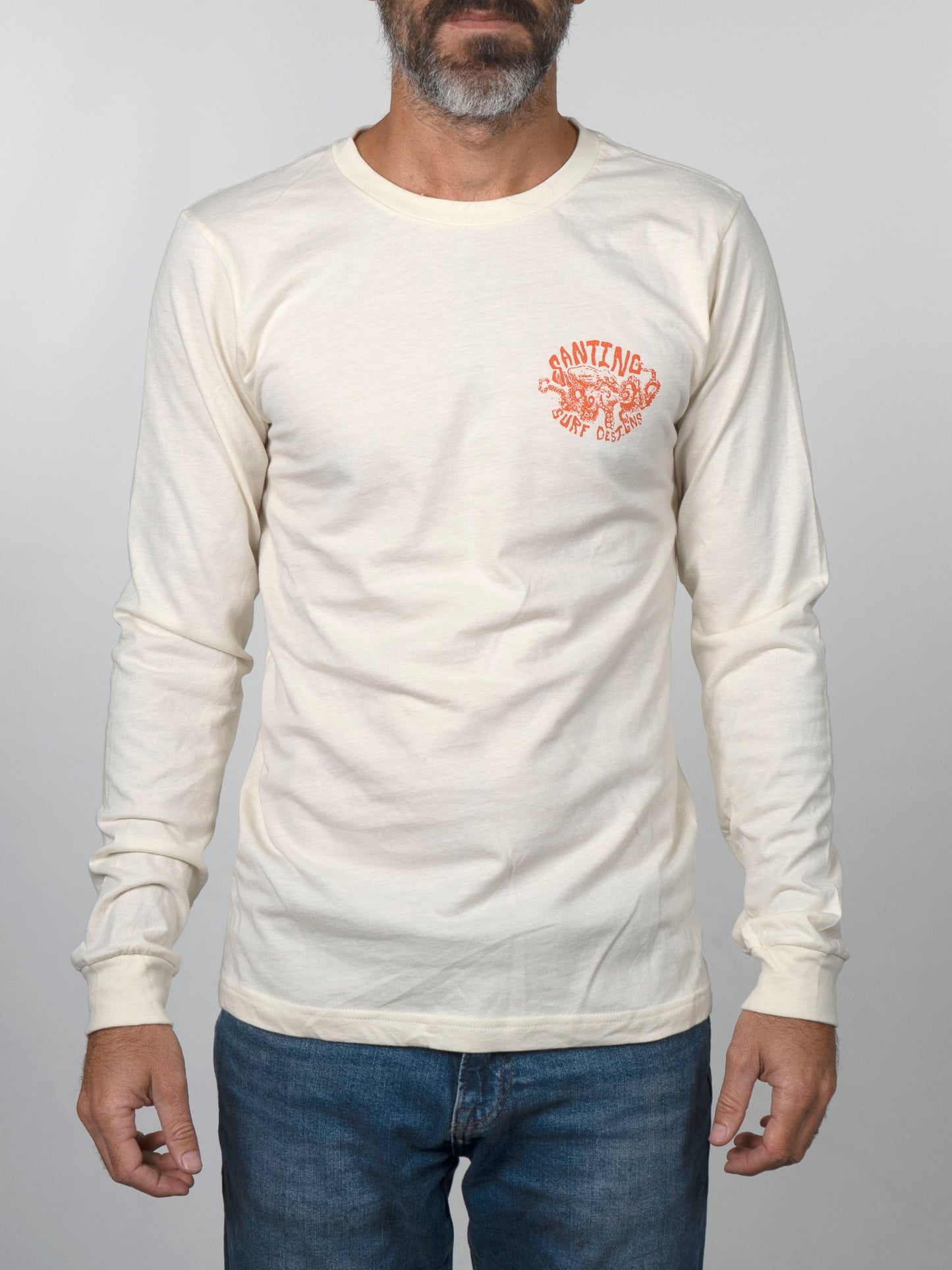 Gnarly Octopus, Long Sleeve Tee