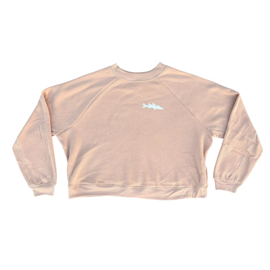 Snook Girl Crop Top, Dusty Pink