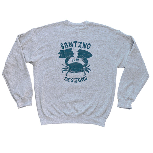 Stone Crab Crew Neck, Athletic Heather
