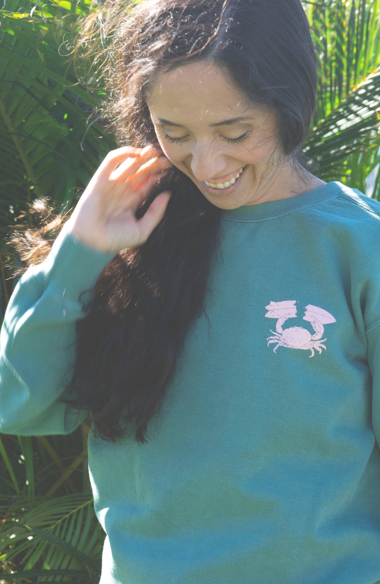 Stone Crab Garment-Dyed Sweatshirt