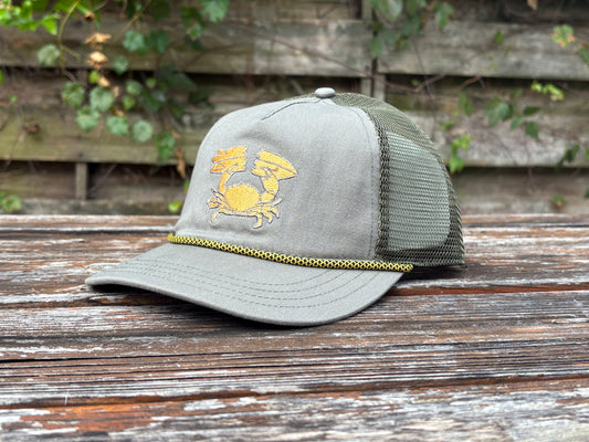 Stone Crab Hat, Trucker Mesh Back