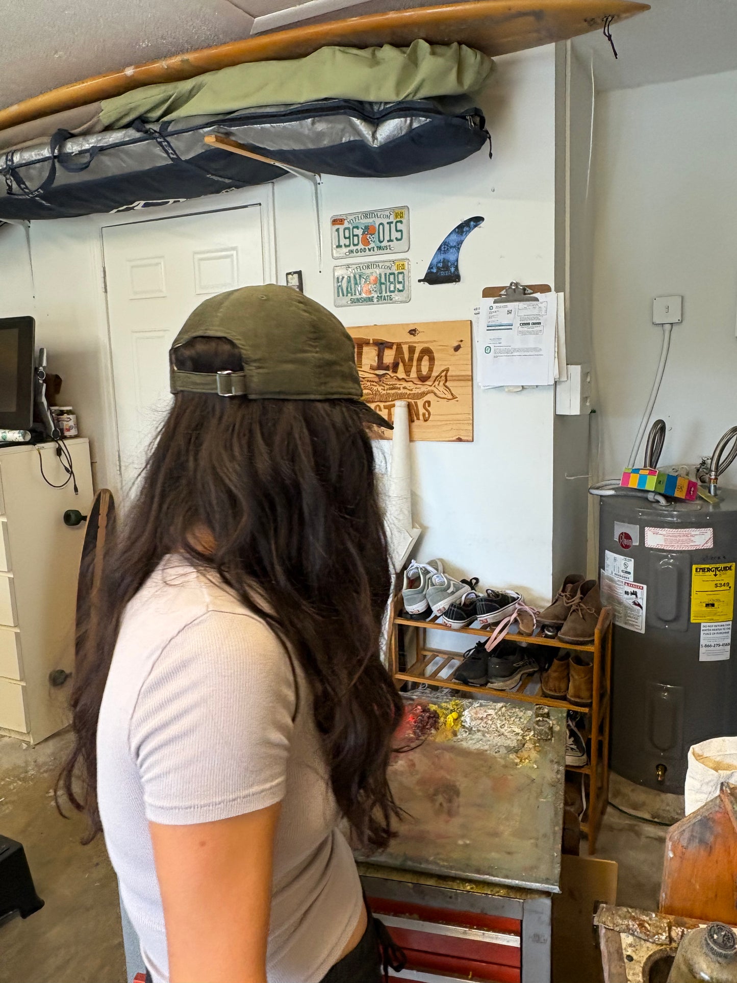 Stone Crab Hat, Olive Corduroy