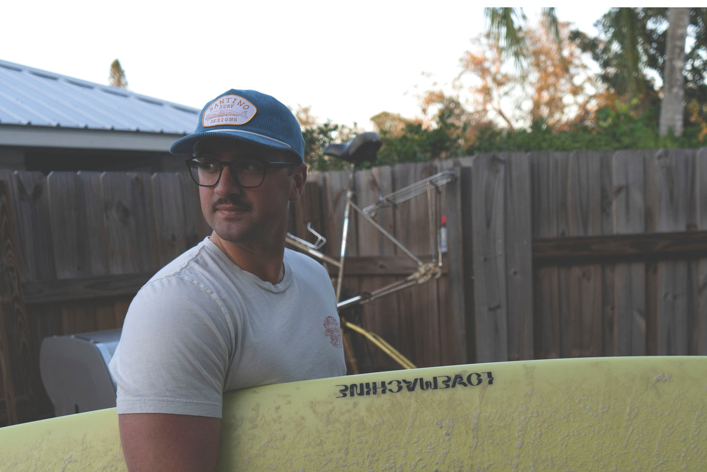 Whale Hat, Blue Cord